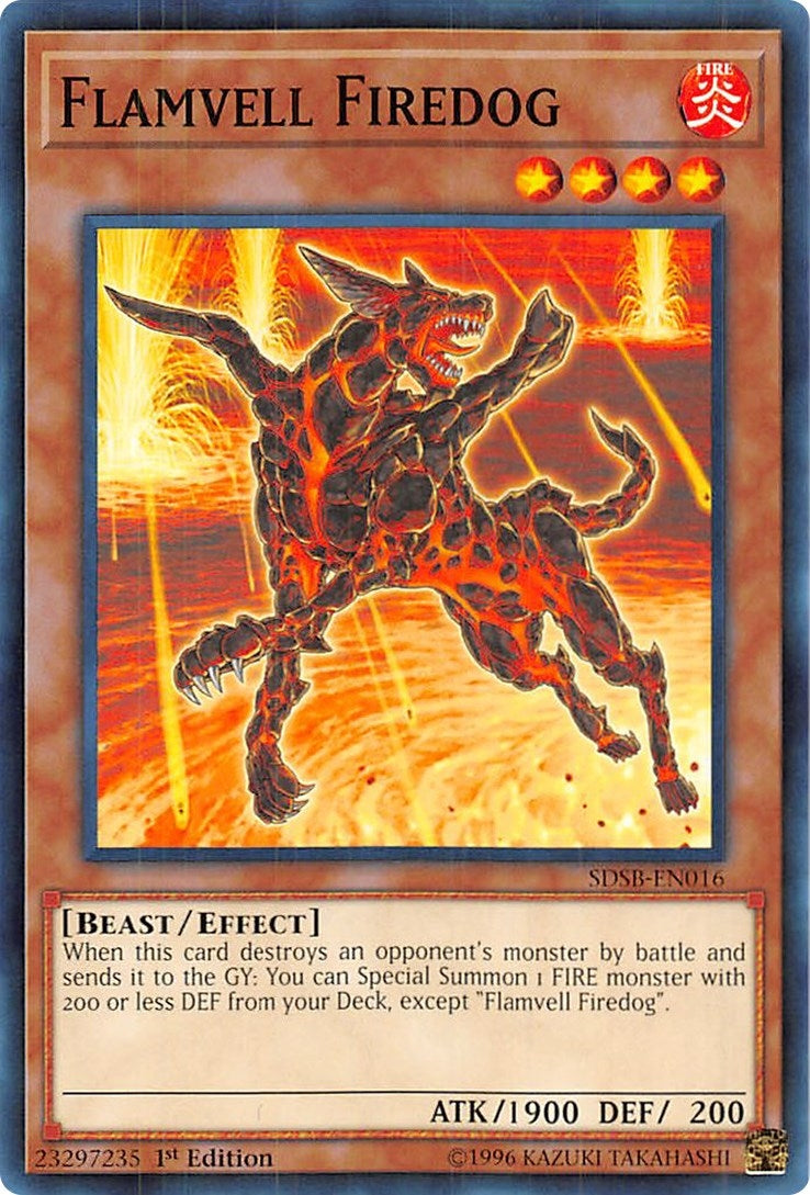 Flamvell Firedog (16) (SDSB) - YuGiOh Single
