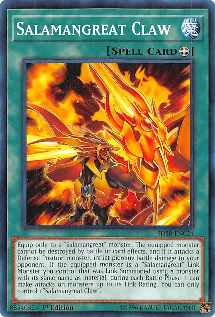 Salamangreat Claw (24) (SDSB) - YuGiOh Single