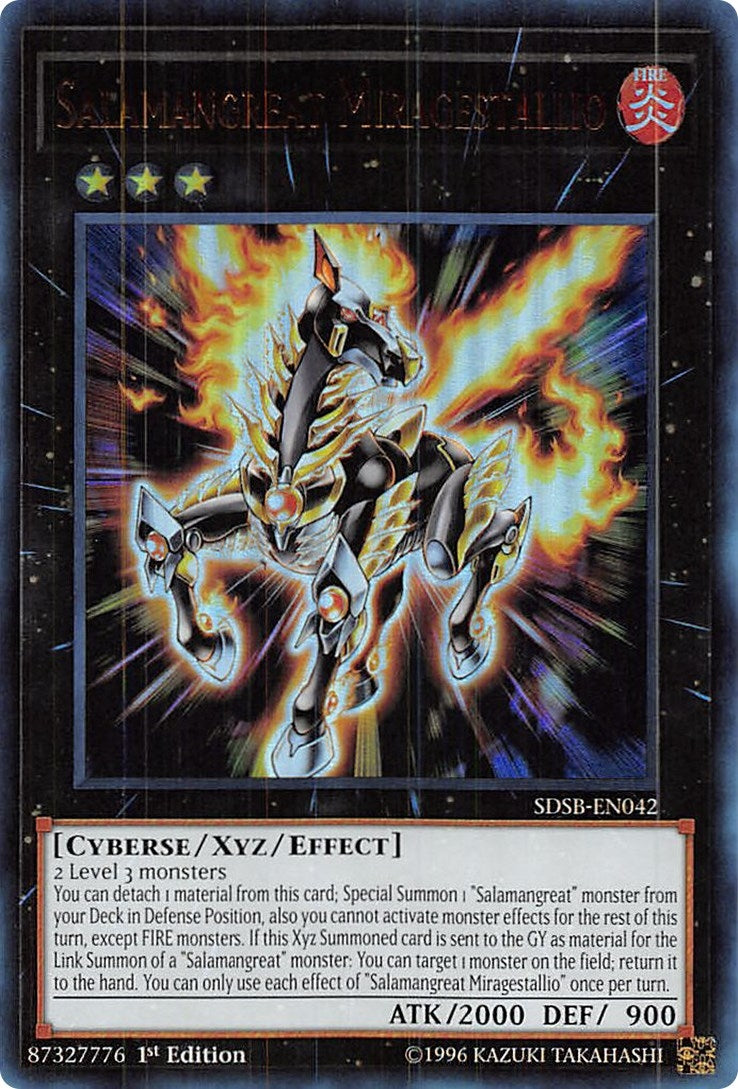 Salamangreat Miragestallio (42) (SDSB) - YuGiOh Single