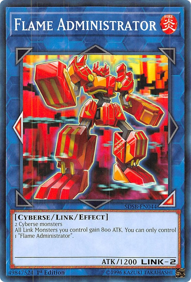Flame Administrator (44) (SDSB) - YuGiOh Single