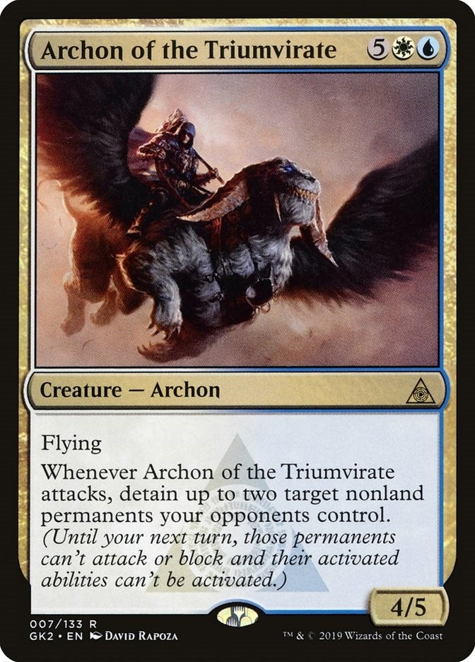 Archon of the Triumvirate (7) [GK2] - MTG Single