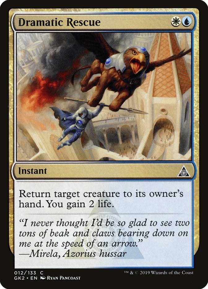 Dramatic Rescue (12) [GK2] - MTG Single