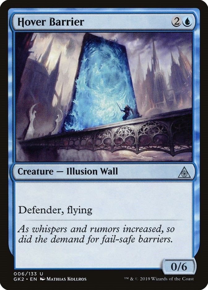Hover Barrier (6) [GK2] - MTG Single