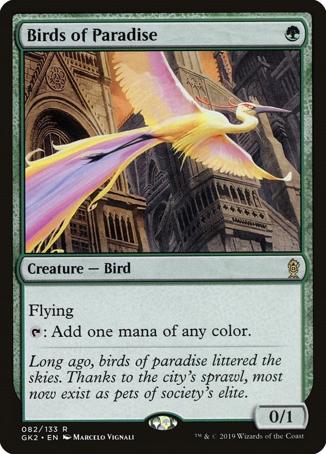 Birds of Paradise (82) [GK2] - MTG Single