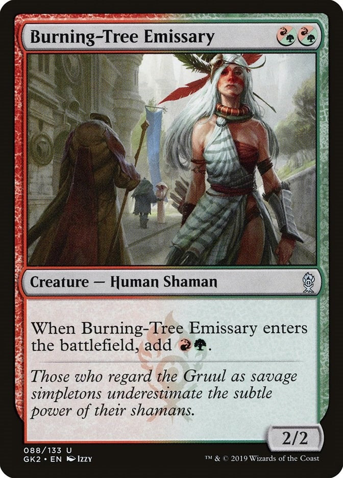 Burning-Tree Emissary (88) [GK2] - MTG Single