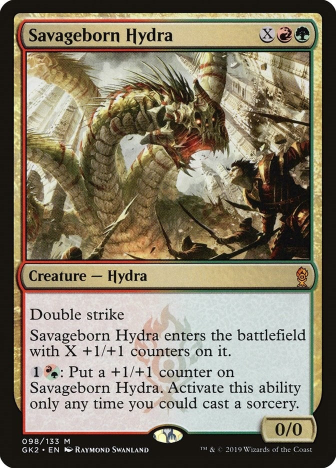 Savageborn Hydra (98) [GK2] - MTG Single