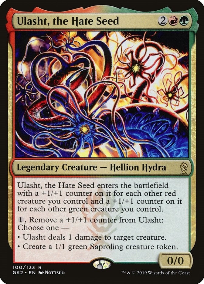 Ulasht the Hate Seed (100) [GK2] - MTG Single