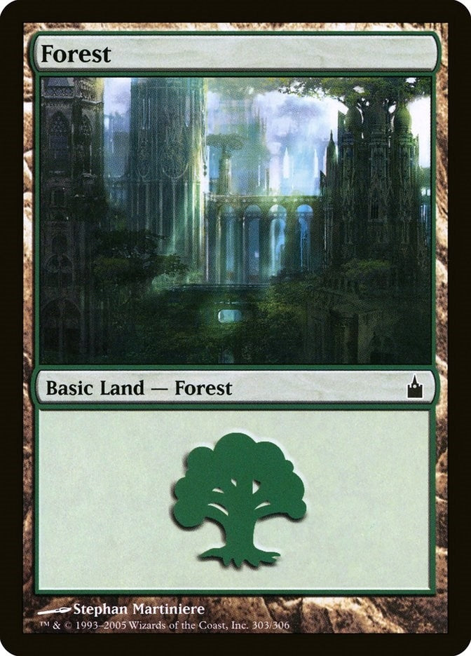 Forest (303) (303) [RAV] - MTG Single