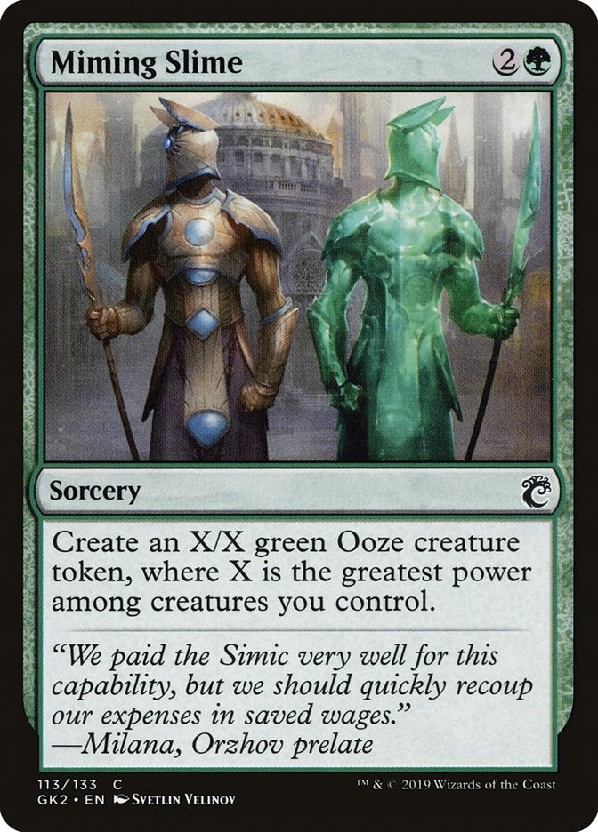 Miming Slime (113) [GK2] - MTG Single