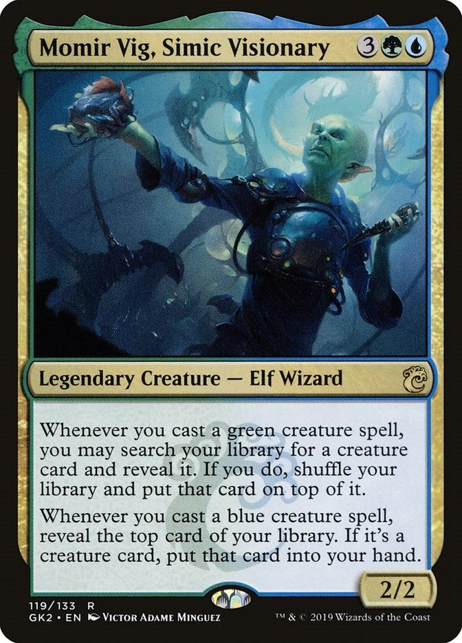 Momir Vig Simic Visionary (119) [GK2] - MTG Single