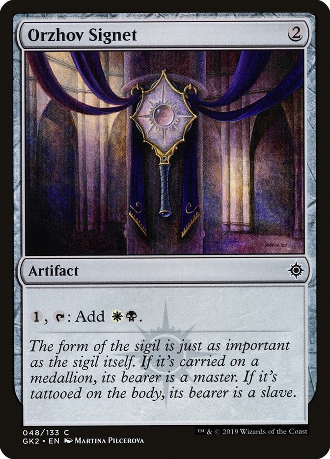 Orzhov Signet (48) [GK2] - MTG Single