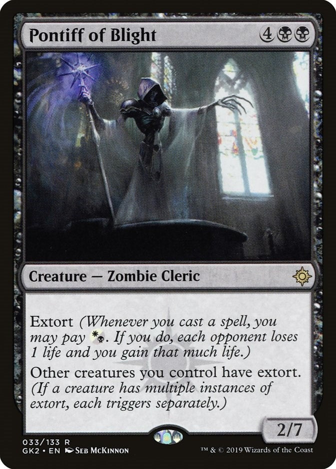 Pontiff of Blight (33) [GK2] - MTG Single