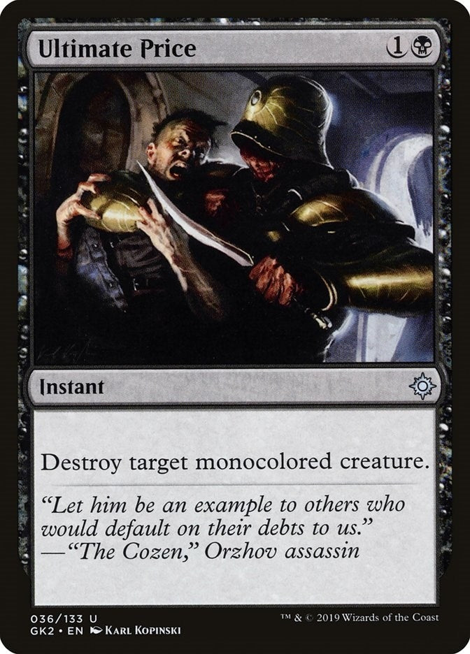 Ultimate Price (36) [GK2] - MTG Single