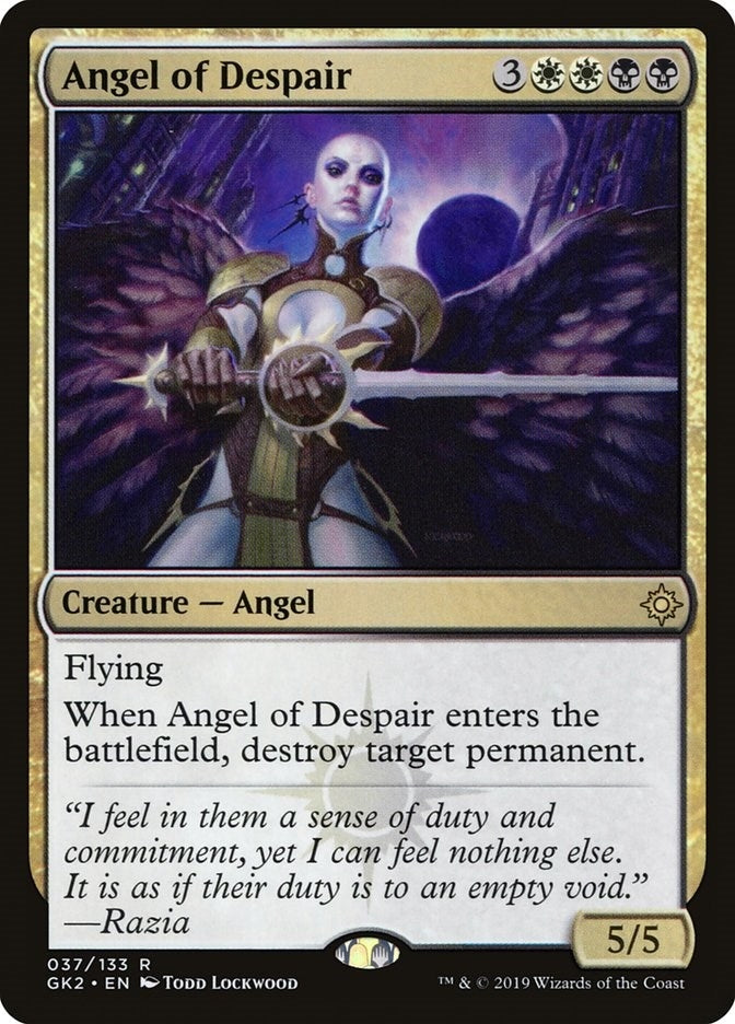 Angel of Despair (37) [GK2] - MTG Single