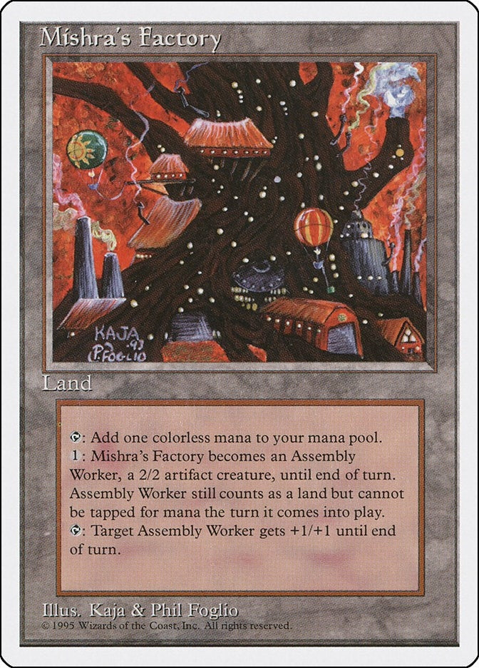 Mishra’s Factory [4ED] - MTG Single