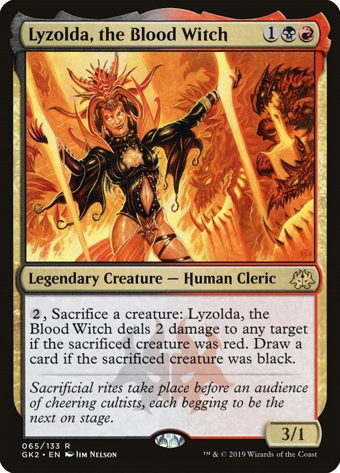 Lyzolda the Blood Witch (65) [GK2] - MTG Single