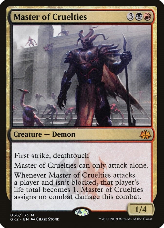 Master of Cruelties (66) [GK2] - MTG Single
