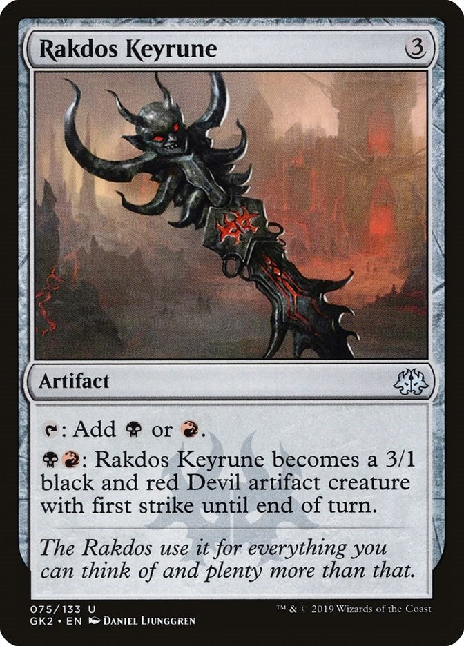 Rakdos Keyrune (75) [GK2] - MTG Single