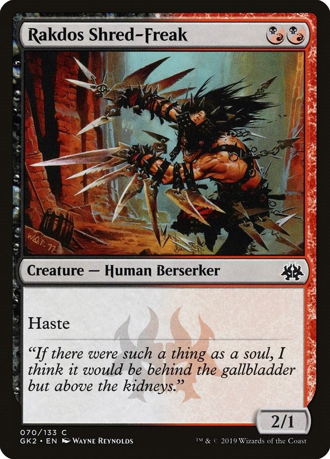 Rakdos Shred-Freak (70) [GK2] - MTG Single