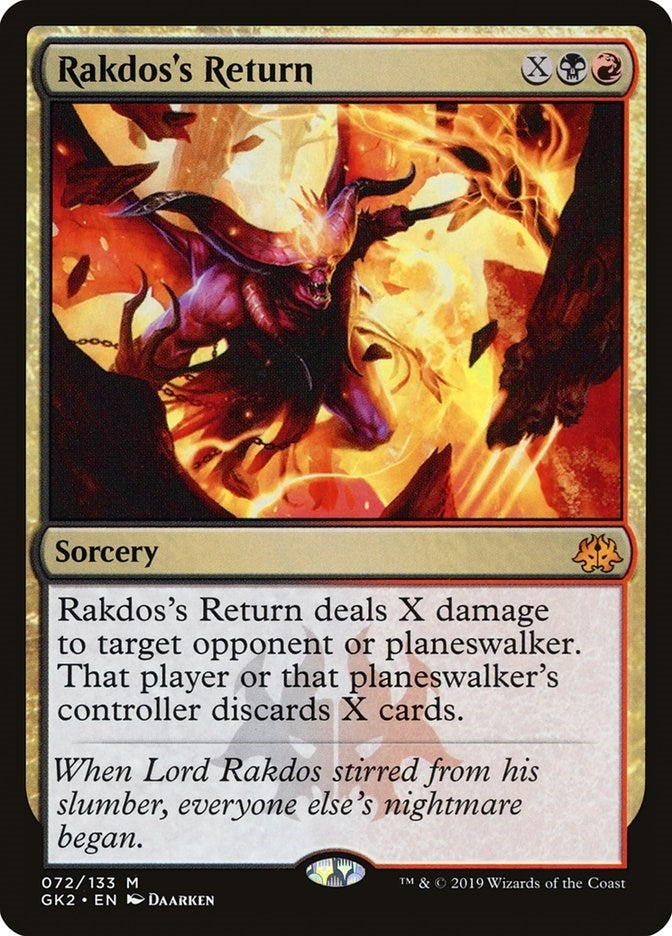 Rakdos’s Return (72) [GK2] - MTG Single