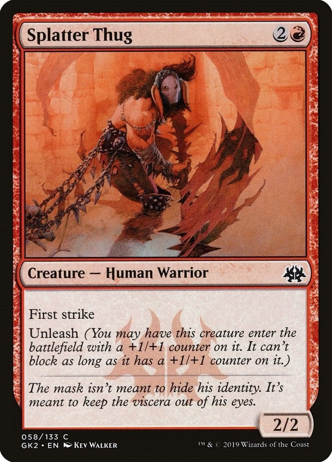Splatter Thug (58) [GK2] - MTG Single