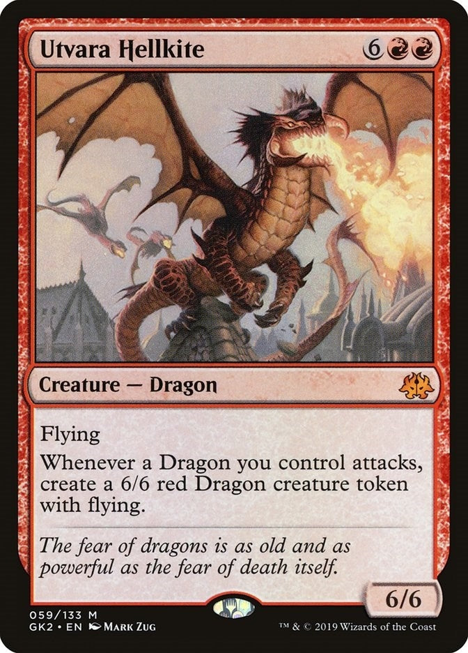 Utvara Hellkite (59) [GK2] - MTG Single