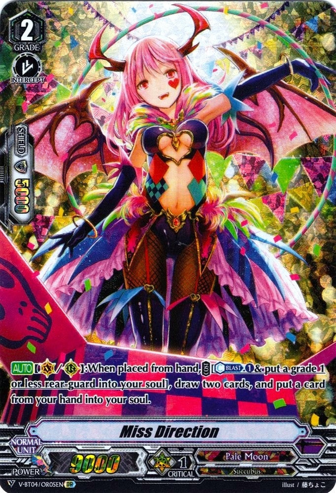 Miss Direction (OR) (405) [V-BT04] - Cardfight Vanguard Single