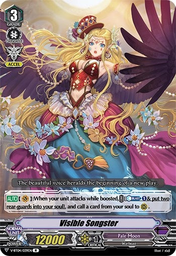 Visible Songster (4039) [V-BT04] - Cardfight Vanguard Single