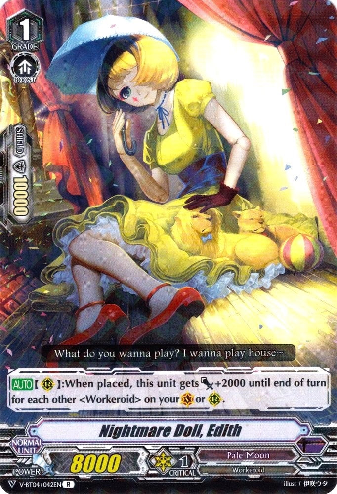Nightmare Doll Edith (4042) [V-BT04] - Cardfight Vanguard Single