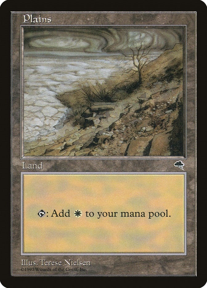 Plains (Dead Tree) (332) [TMP] - MTG Single