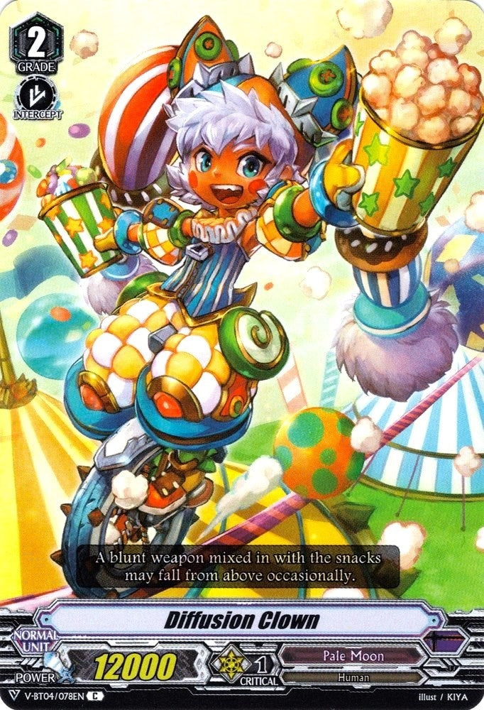 Diffusion Clown (4078) [V-BT04] - Cardfight Vanguard Single