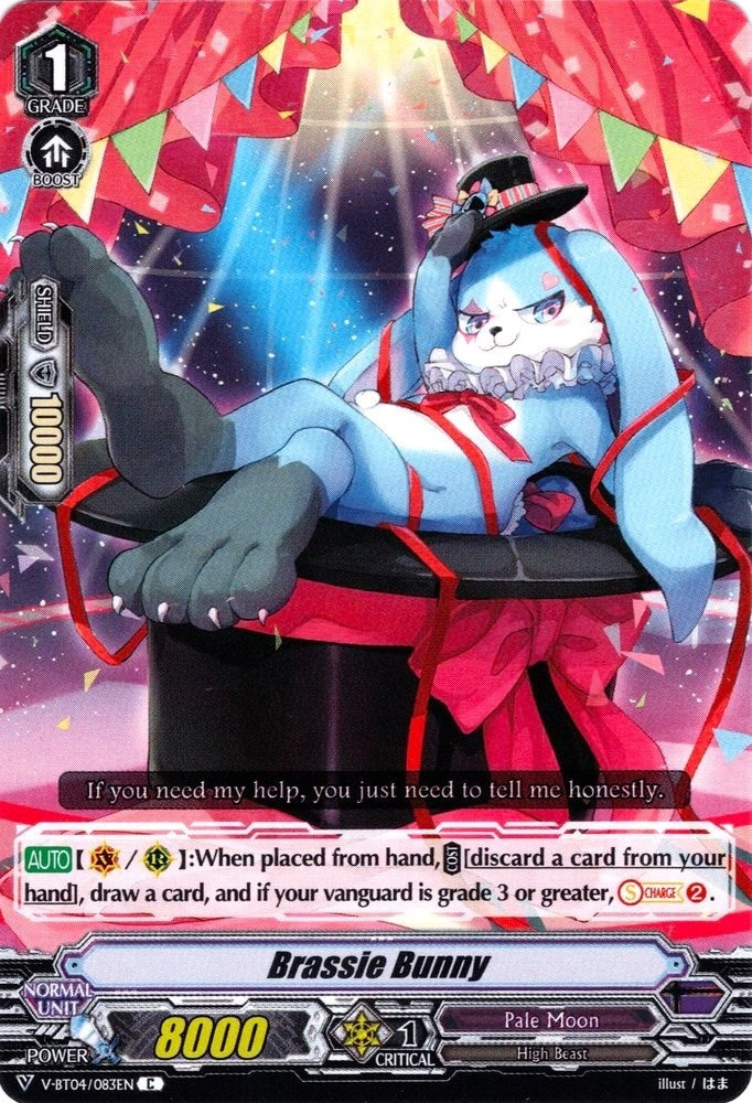 Brassie Bunny (4083) [V-BT04] - Cardfight Vanguard Single