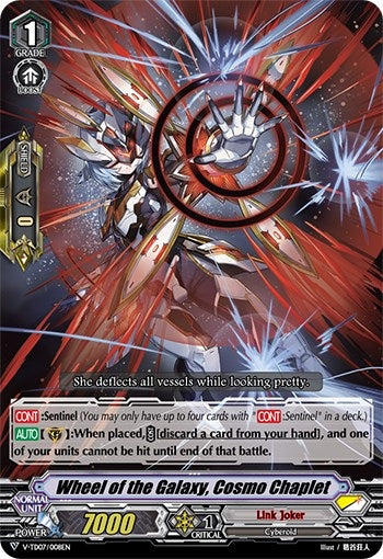 Wheel of the Galaxy Cosmo Chaplet (7008) [V-TD07] - Cardfight Vanguard Single