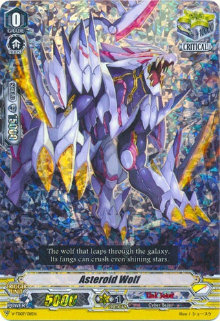 Asteroid Wolf (RRR Foil) (7011) [V-TD07] - Cardfight Vanguard Single