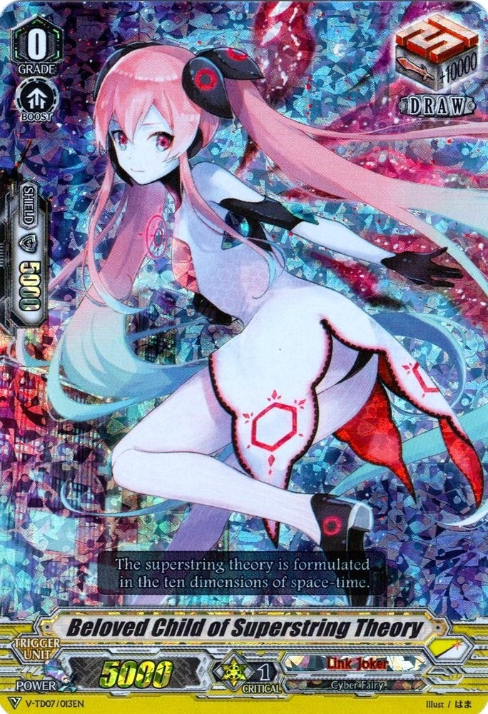 Beloved Child of Superstring Theory (RRR Foil) (7013) [V-TD07] - Cardfight Vanguard Single