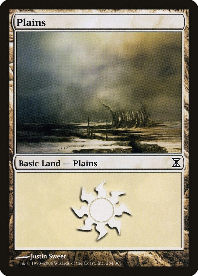 Plains (284) (284) [TSP] - MTG Single