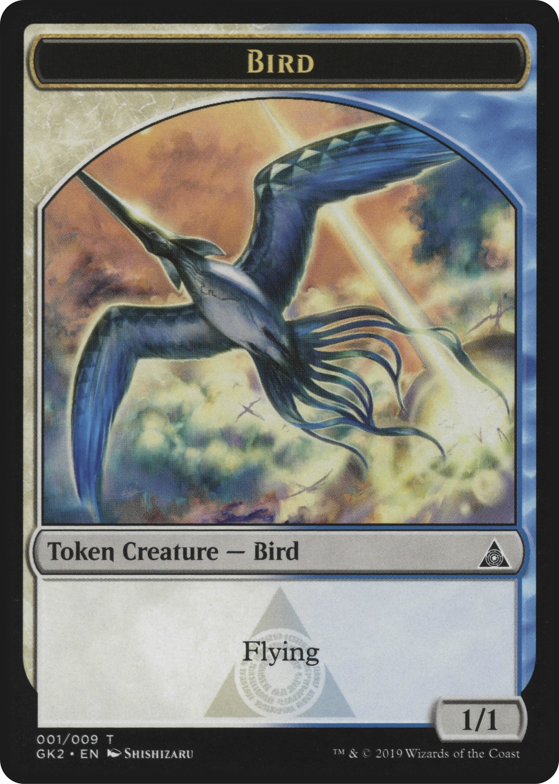Bird // Thopter Token (0) [GK2] - MTG Single