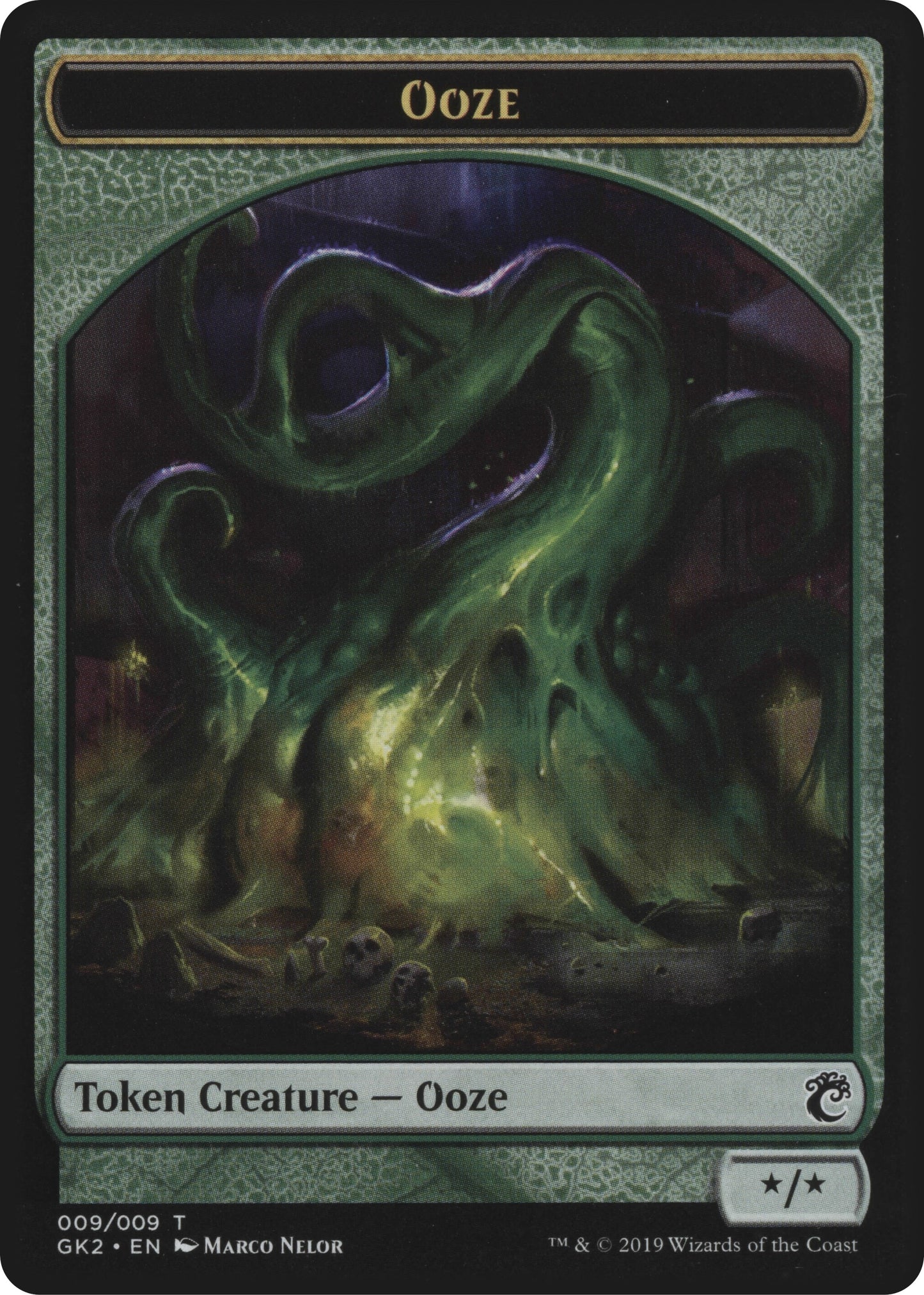 Ooze // Frog Lizard Token (0) [GK2] - MTG Single