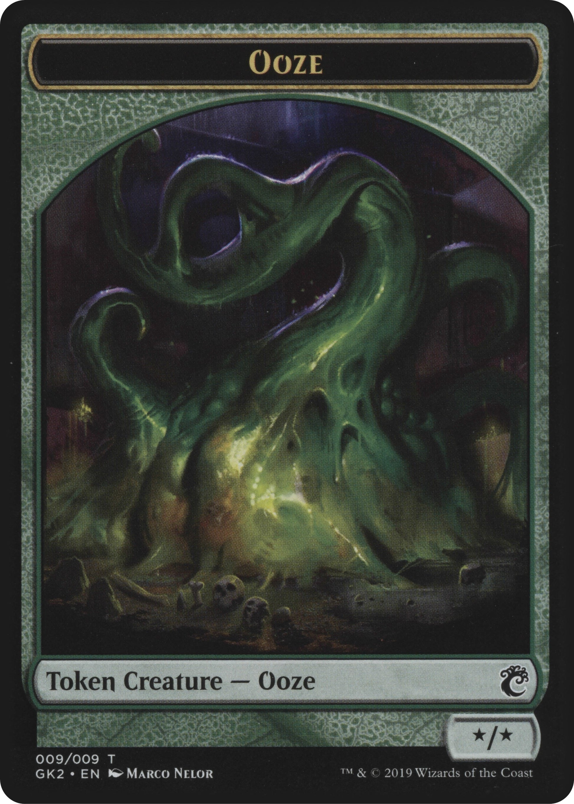 Ooze // Frog Lizard Token (0) [GK2] - MTG Single