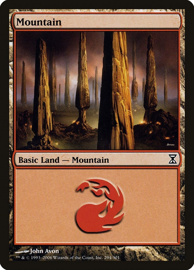 Mountain (294) (294) [TSP] - MTG Single