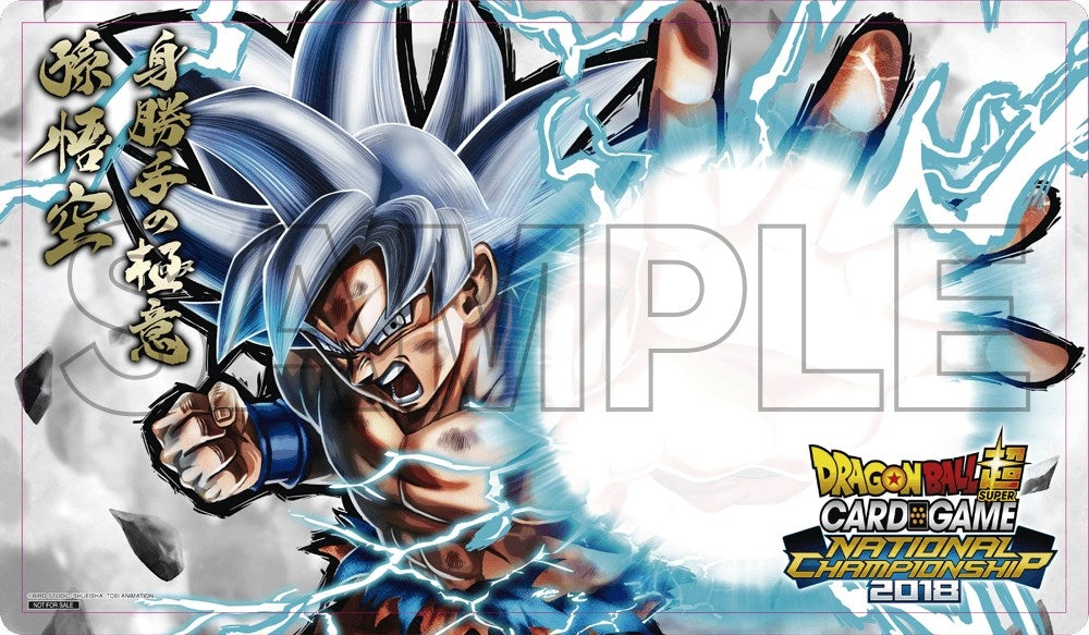 Dragon Ball Super: National Championship October 2018 - Top Playmat - Playmats Sealed