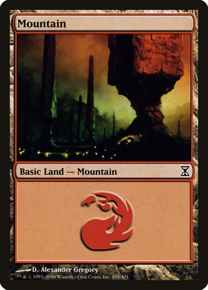 Mountain (295) (295) [TSP] - MTG Single