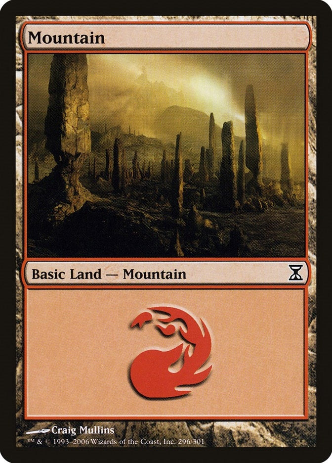 Mountain (296) (296) [TSP] - MTG Single
