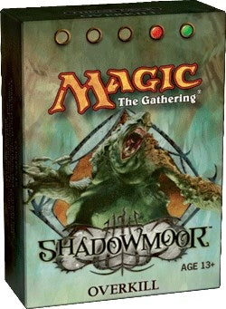 Shadowmoor Theme Deck - Overkill [SHM] - MTG Sealed