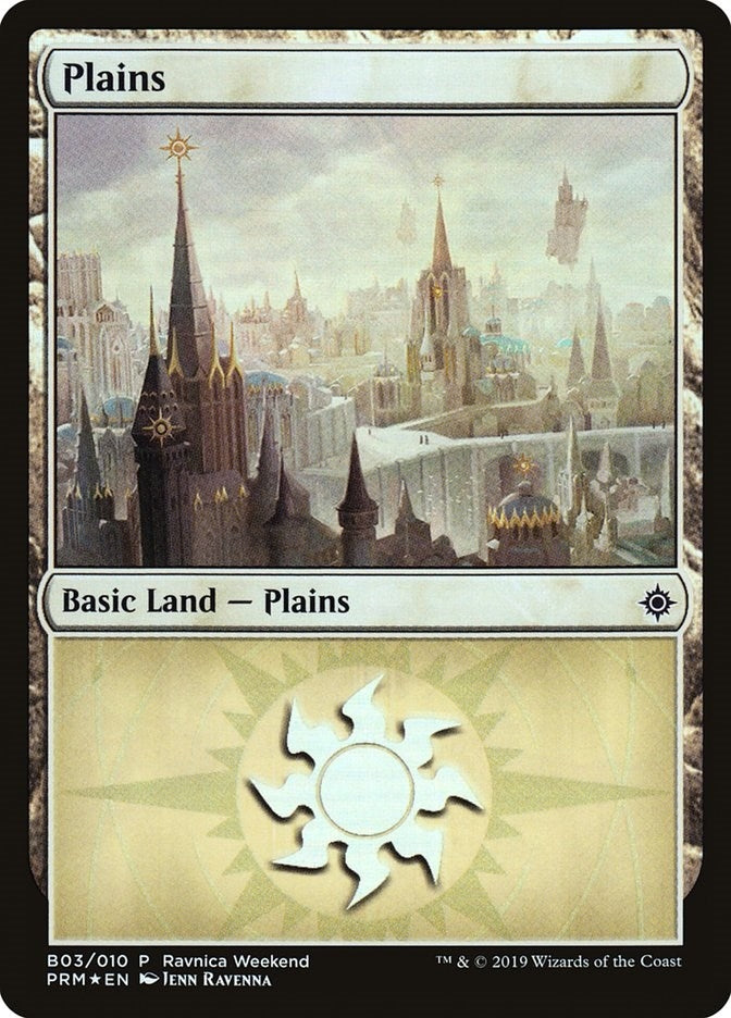 Plains - Orzhov (B03) (3) [LARP] - MTG Single