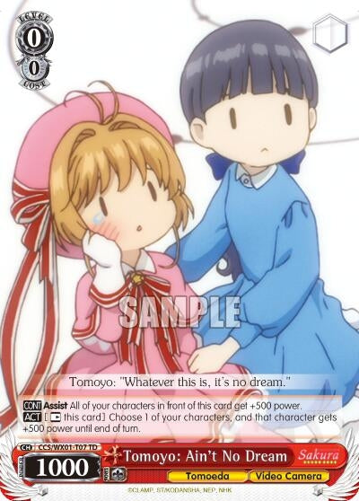 Tomoyo: Ain’t No Dream (107) [CCS/WX01] - Weiss Schwarz Single