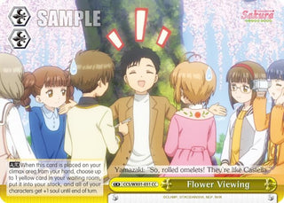 Flower Viewing (1031) [CCS/WX01] - Weiss Schwarz Single