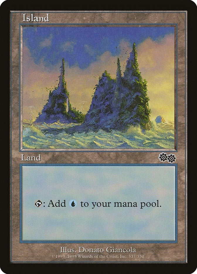 Island (337) (337) [USG] - MTG Single