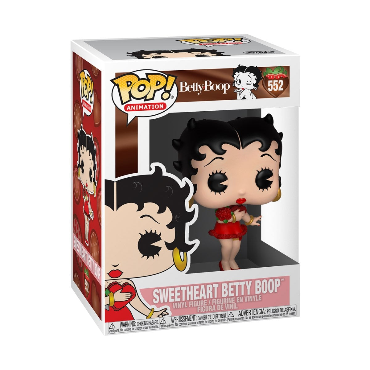 Betty Boop: Sweetheart Betty Boop (552) [POP!] - Funko Sealed
