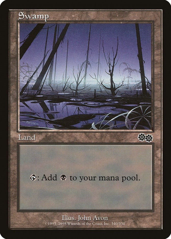Swamp (340) (340) [USG] - MTG Single